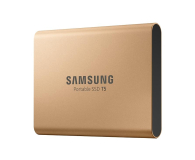 SAMSUNG T5 1000GB USB 3.1 Gen. 2 Portable 540 MB/s Gold MU-PA1T0G/EU - 490285 - zdjęcie 3